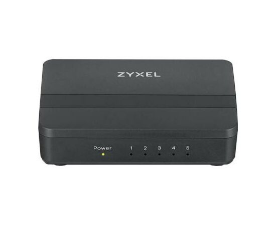 Коммутатор сетевой ZyXel GS-105S V2 (GS-105SV2-EU0101F), изображение 2 Коммутатор сетевой ZyXel GS-105S V2 (GS-105SV2-EU0101F), изображение 2