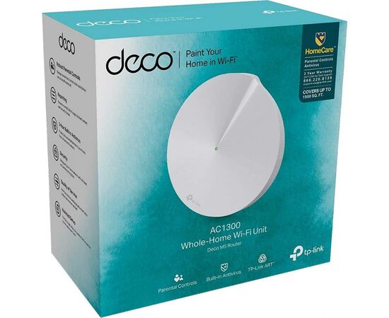 Точка доступу Wi-Fi TP-Link DECO-M5-1-PACK, зображення 4 Точка доступу Wi-Fi TP-Link DECO-M5-1-PACK, зображення 4