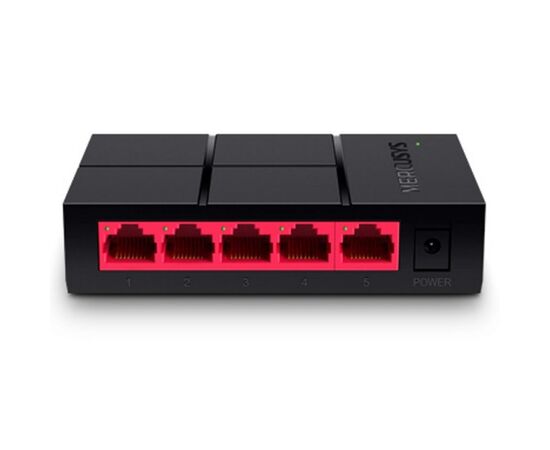 Коммутатор сетевой Mercusys MS105G, изображение 2 Коммутатор сетевой Mercusys MS105G, изображение 2