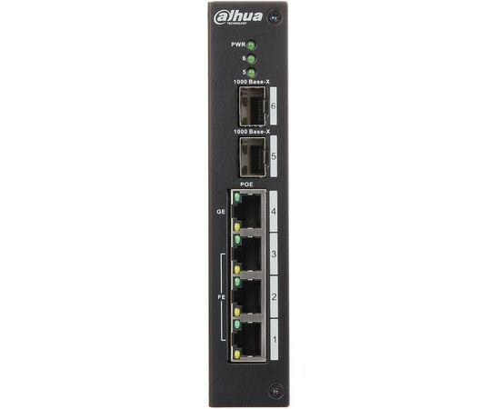 Комутатор мережевий Dahua DH-PFS4206-4P-96, зображення 3 Комутатор мережевий Dahua DH-PFS4206-4P-96, зображення 3