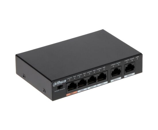 Комутатор мережевий Dahua DH-PFS3006-4ET-60