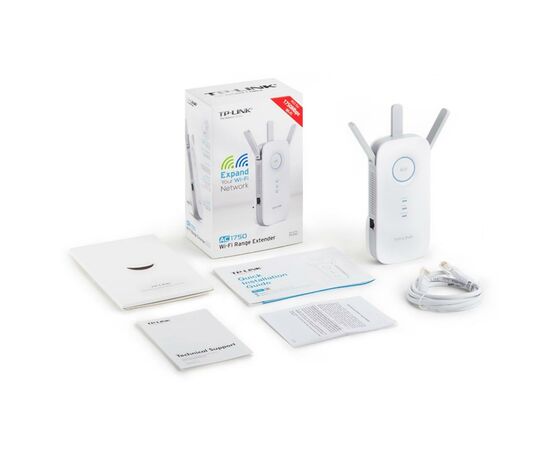 Ретранслятор TP-Link RE450 AC1750, 1хGE LAN (RE450), зображення 5 Ретранслятор TP-Link RE450 AC1750, 1хGE LAN (RE450), зображення 5