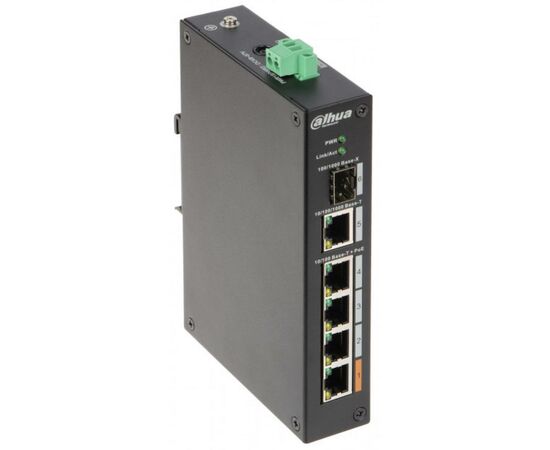 Коммутатор сетевой Dahua PFS3106-4ET-60
