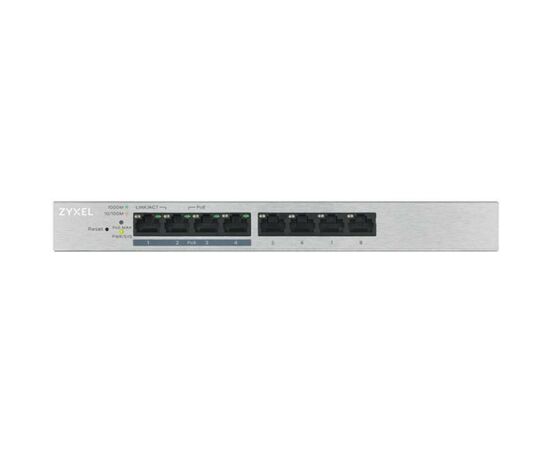 Коммутатор сетевой ZyXel GS1200-8HPV2-EU0101F, изображение 2 Коммутатор сетевой ZyXel GS1200-8HPV2-EU0101F, изображение 2