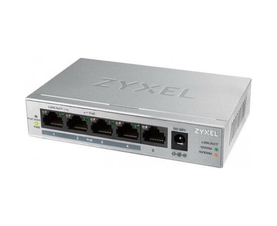 Коммутатор сетевой ZyXel GS1005HP-EU0101F