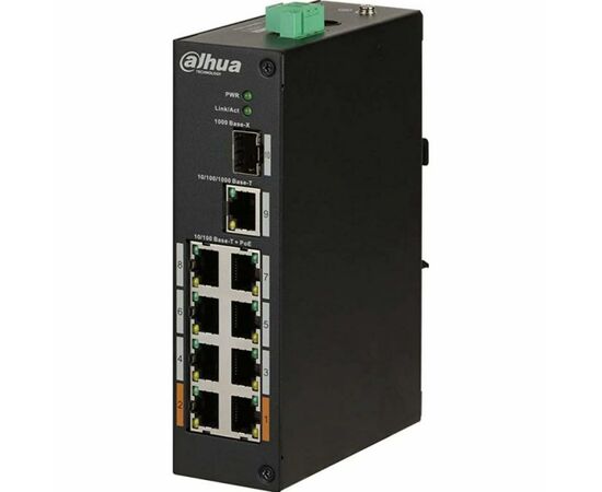Комутатор мережевий Dahua PFS3110-8ET-96