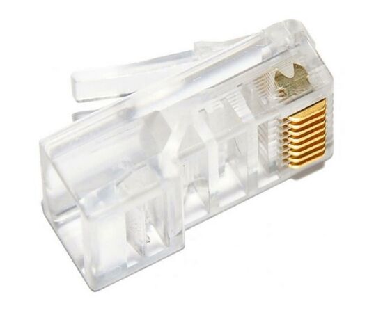 Конектор Atcom RJ45 cat.5e UTP 8p8c * 100 (3796), зображення 2 Конектор Atcom RJ45 cat.5e UTP 8p8c * 100 (3796), зображення 2
