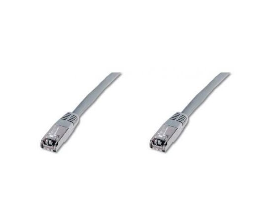 Патч-корд Digitus 0.5м, cat.5e, SF-UTP, AWG 26/7, gray (DK-1531-005), изображение 2 Патч-корд Digitus 0.5м, cat.5e, SF-UTP, AWG 26/7, gray (DK-1531-005), изображение 2