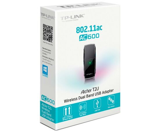 Сетевая карта Wi-Fi TP-Link Archer T2U (Archer-T2U), изображение 5 Сетевая карта Wi-Fi TP-Link Archer T2U (Archer-T2U), изображение 5