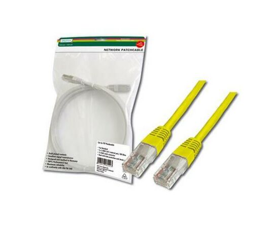 Патч-корд Digitus 5м (DK-1511-050/Y)