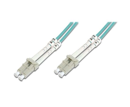 Оптический патчкорд Digitus LC / LC, Multimode OM3 - 50/125, Duplex, 2m (DK-2533-02/3)
