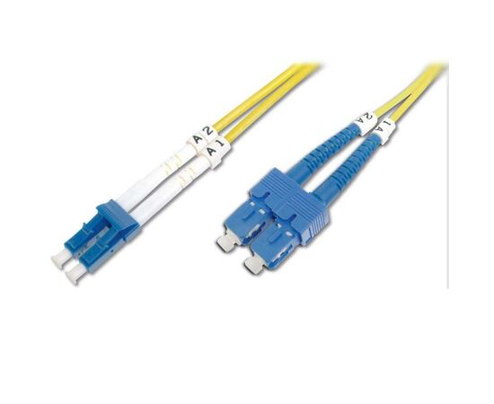 Оптичний патчкорд Digitus LC/UPC-SC/UPC,9/125,OS2,duplex,1m (DK-2932-01), зображення 2 Оптичний патчкорд Digitus LC/UPC-SC/UPC,9/125,OS2,duplex,1m (DK-2932-01), зображення 2
