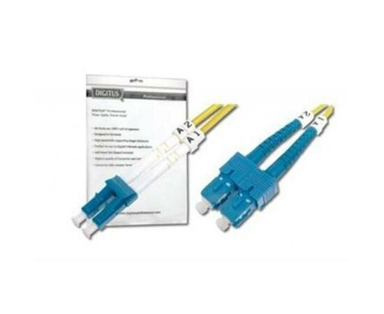 Оптичний патчкорд Digitus LC/UPC-SC/UPC,9/125,OS2,duplex,1m (DK-2932-01), зображення 5 Оптичний патчкорд Digitus LC/UPC-SC/UPC,9/125,OS2,duplex,1m (DK-2932-01), зображення 5