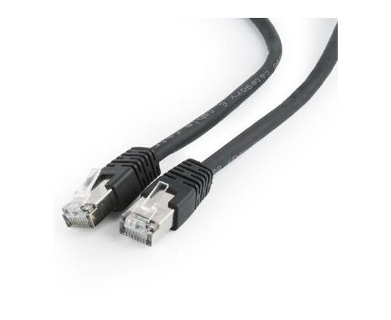 Патч-корд Cablexpert 0.5м FTP, Cat 6, черный (PP6-0.5M/BK)
