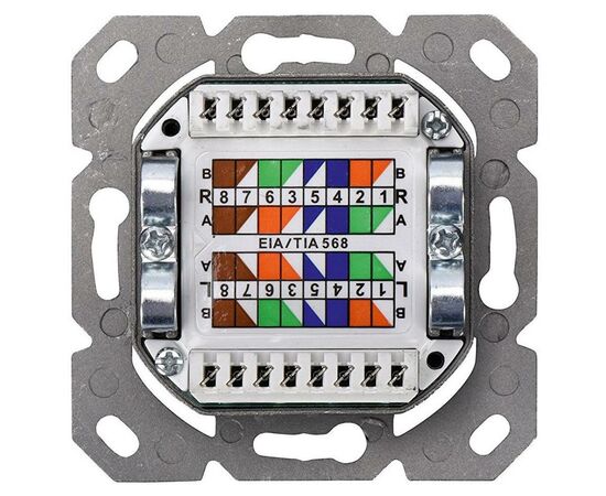 Комп'ютерна розетка Digitus 2xRJ45 STP, cat. 6, для наружной проводки (DN-9006-N), зображення 7 Комп'ютерна розетка Digitus 2xRJ45 STP, cat. 6, для наружной проводки (DN-9006-N), зображення 7