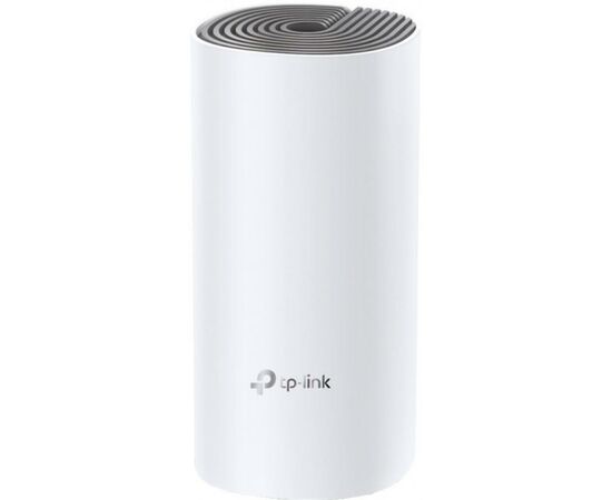 Точка доступу Wi-Fi TP-Link DECO E4 1 pcs AC1200, 2xFE LAN/WAN, MESH, MU-MIMO, Beamformi (DECO-E4-1-PACK)