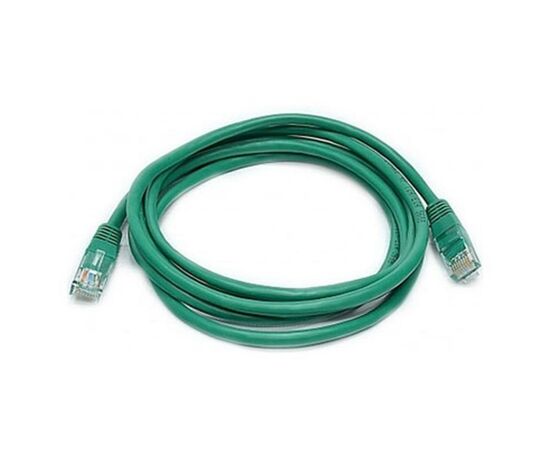 Патч-корд 0.5м, UTP, cat.5e, LSZH, green Molex (PCD-01000-0J)