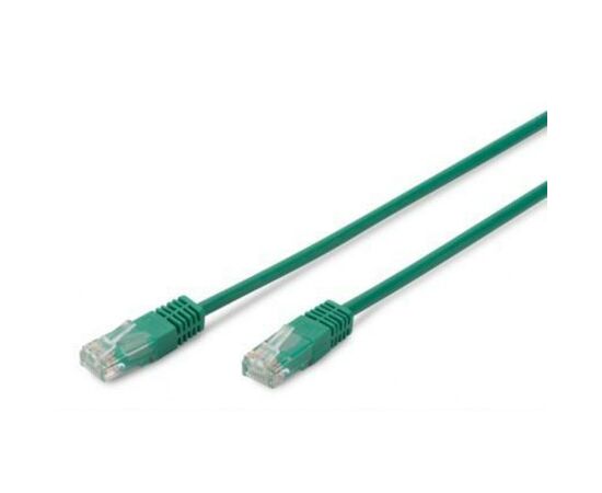 Патч-корд 5м, UTP, cat.5e, AWG 26/7, CU, PVC, green Digitus (DK-1511-050/G)