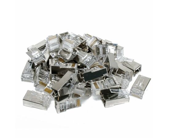 Конектор Patron RJ45 cat.5e FTP 8P8C * 40 (CON-RJ-45-8P8C-40-Э)