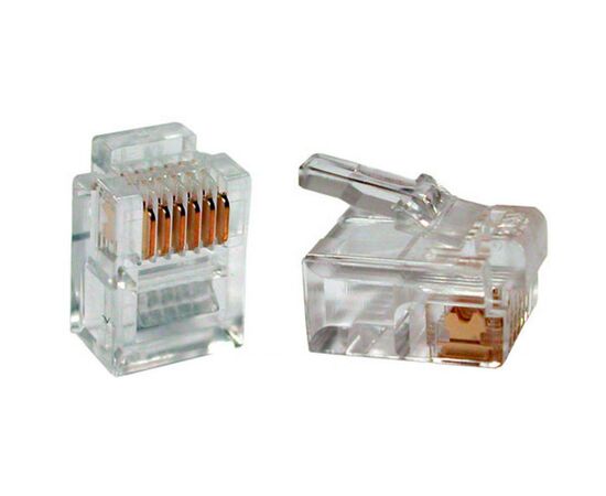 Конектор Patron RJ12 6P6C * 40 (CON-RJ-12-6P6C-40)