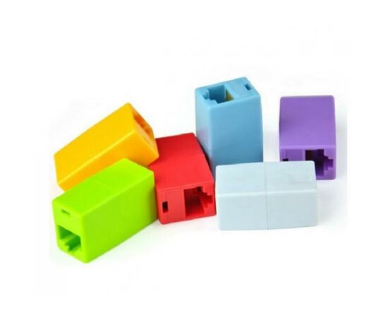 Сращиватель 1+1 RJ45 UTP 5e, Blue Merlion (11700)