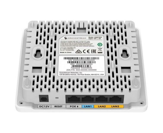 Точка доступу Wi-Fi Grandstream GWN7602, зображення 3 Точка доступу Wi-Fi Grandstream GWN7602, зображення 3