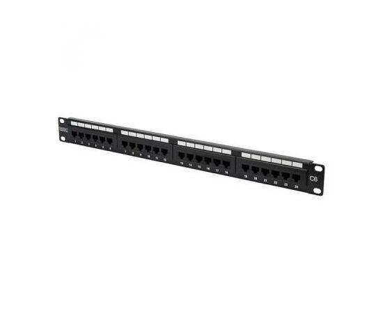 Патч-панель Digitus 19" 24хRJ-45 UTP cat. 6 в сборе (DN-91624U)