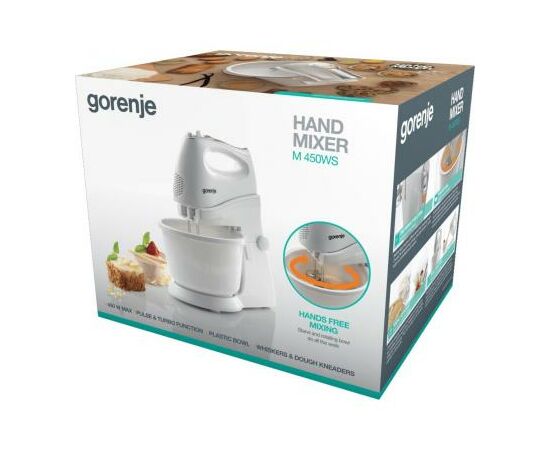 Миксер Gorenje M450WS, изображение 6 Миксер Gorenje M450WS, изображение 6