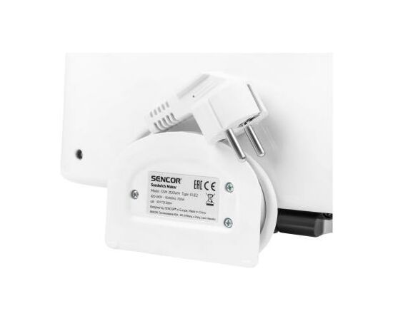Сэндвичница Sencor SSM3120WH, изображение 4 Сэндвичница Sencor SSM3120WH, изображение 4