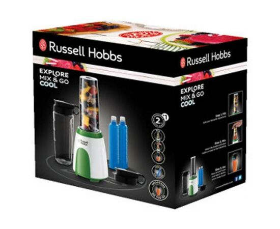 Блендер Russell Hobbs Explore Mix & Go Cool (25160-56), изображение 3 Блендер Russell Hobbs Explore Mix & Go Cool (25160-56), изображение 3