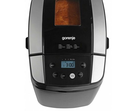 Хлебопечка Gorenje BM 1210 BK (BM1210BK), изображение 2 Хлебопечка Gorenje BM 1210 BK (BM1210BK), изображение 2