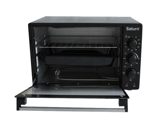 Электропечь Saturn ST-EC3402 Black, изображение 3 Электропечь Saturn ST-EC3402 Black, изображение 3