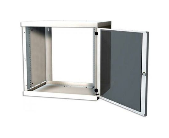 Шкаф настенный Conteg 10U 600x500 RAL7035 (REN-10-60/50-B), изображение 2 Шкаф настенный Conteg 10U 600x500 RAL7035 (REN-10-60/50-B), изображение 2