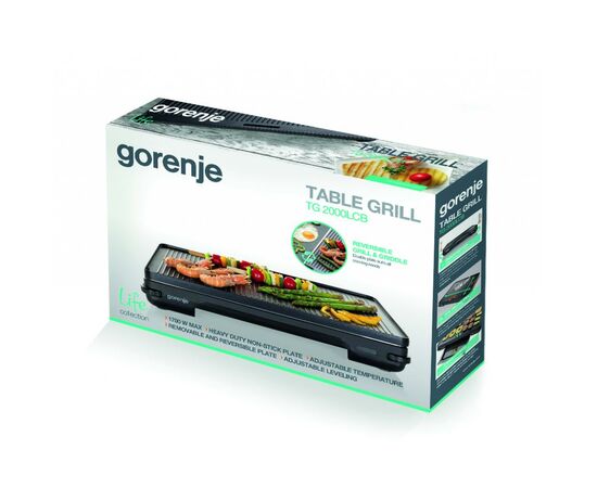 Электрогриль Gorenje TG2000LCB, изображение 6 Электрогриль Gorenje TG2000LCB, изображение 6