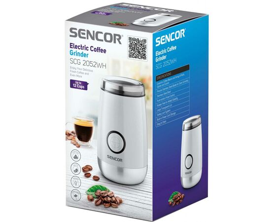 Кофемолка Sencor SCG 2052 WH (SCG2052WH), изображение 5 Кофемолка Sencor SCG 2052 WH (SCG2052WH), изображение 5