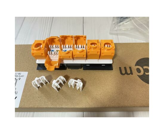 Патч-панель 19" 24хRJ-45 UTP 1U cat.6, в зборі з Keystone, Organizer Atcom (P6148), зображення 2 Патч-панель 19" 24хRJ-45 UTP 1U cat.6, в зборі з Keystone, Organizer Atcom (P6148), зображення 2