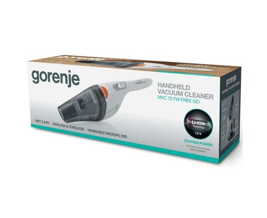 Пылесос Gorenje MVC 72 FW (MVC72FW), изображение 10 Пылесос Gorenje MVC 72 FW (MVC72FW), изображение 10