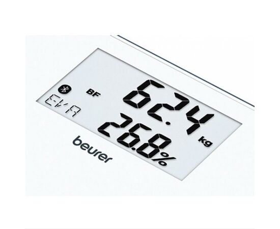 Весы напольные Beurer BF 710 BT Turquoise, изображение 3 Весы напольные Beurer BF 710 BT Turquoise, изображение 3