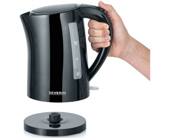 Электрочайник Severin WK 3498 black (WK3498black), изображение 3 Электрочайник Severin WK 3498 black (WK3498black), изображение 3