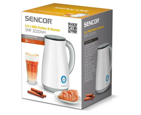 Капучинатор Sencor SMF 2020WH (SMF2020WH), изображение 2 Капучинатор Sencor SMF 2020WH (SMF2020WH), изображение 2
