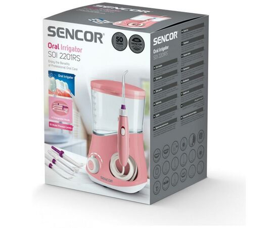 Ирригатор Sencor SOI2201RS, изображение 7 Ирригатор Sencor SOI2201RS, изображение 7