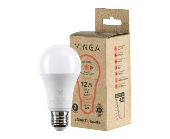 Лампочка Vinga VL-A60E27-123L-3SD