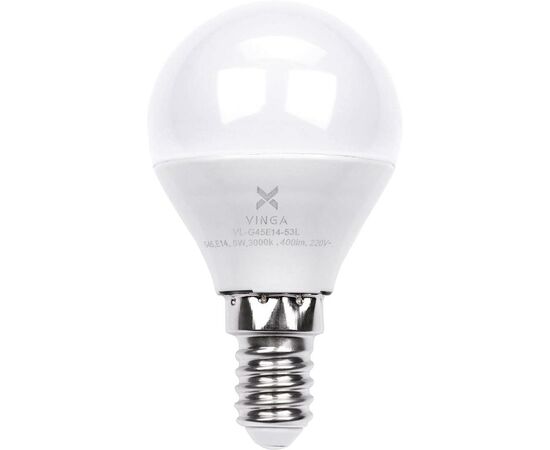 Лампочка Vinga VL-G45E14-53L, изображение 3
