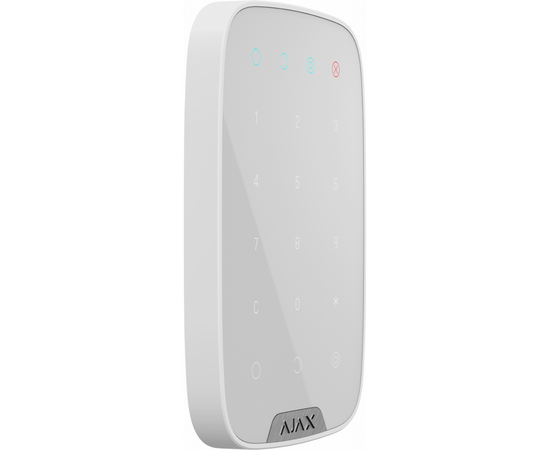 Клавіатура до охоронної системи Ajax KeyPad white (KeyPad /White), зображення 6 Клавіатура до охоронної системи Ajax KeyPad white (KeyPad /White), зображення 6