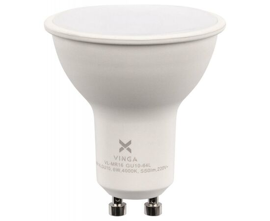 Лампочка Vinga VL-MR16GU10-64L-220, изображение 3