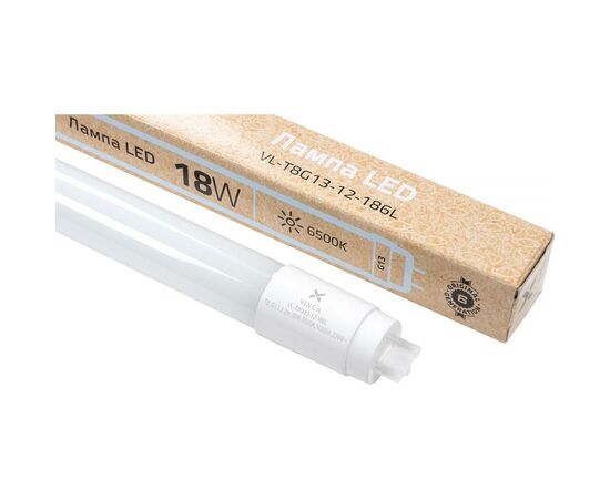Лампочка Vinga VL-T8G13-12-186L, изображение 4 Лампочка Vinga VL-T8G13-12-186L, изображение 4