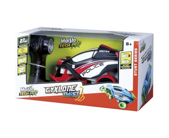 Радиоуправляемая игрушка Maisto RC Cyklone Twist Бело-красный (82094 white/red), изображение 3 Радиоуправляемая игрушка Maisto RC Cyklone Twist Бело-красный (82094 white/red), изображение 3