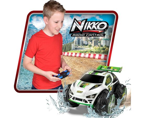 Радиоуправляемая игрушка Nikko амфибия VaporizR 3 зеленая (10022), изображение 6 Радиоуправляемая игрушка Nikko амфибия VaporizR 3 зеленая (10022), изображение 6