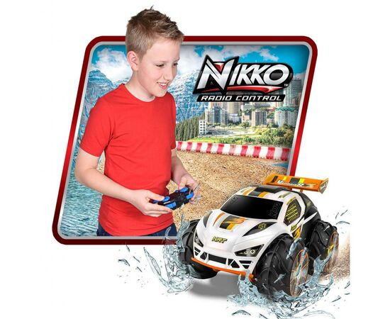 Радиоуправляемая игрушка Nikko амфибия VaporizR 3 оранжевый (10021), изображение 6 Радиоуправляемая игрушка Nikko амфибия VaporizR 3 оранжевый (10021), изображение 6