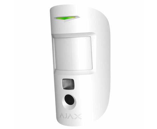 Датчик руху Ajax MotionCam white (MotionCam /white), зображення 3 Датчик руху Ajax MotionCam white (MotionCam /white), зображення 3